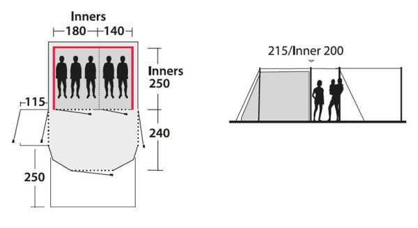 ProdcutShotsTent_Tomcat5SA_map Outwell® TOMCAT 5SA | トムキャット 5SA