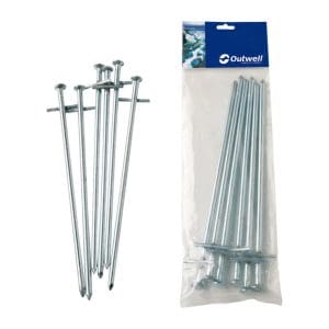Outwell® ターザンロックペグ23cm - 6本入りセット