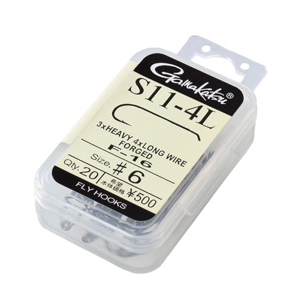 がまかつ | Gamakatsu - ニンフ＆ストリーマーフライフック S11-4L