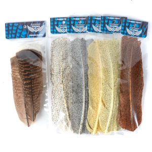 _DSC6872 フェザーアンドフライ | Feather & Fly - ターキー テールクイル: セレクト2ペア