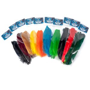 フェザーアンドフライ | Feather & Fly - グースショルダー クイル 1ペア