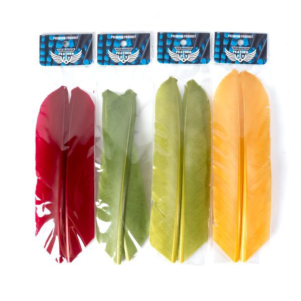 フェザーアンドフライ | Feather & Fly - グースプライマリー クイル/バイオット 1ペア