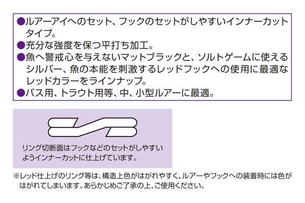 デコイ | Decoy - R-1 軽量スプリットリング